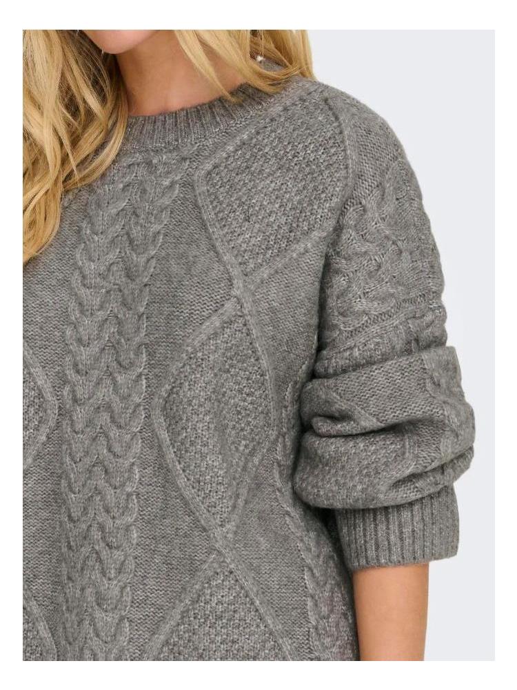 JERSEY JDY SILJA LONG GRIS 2