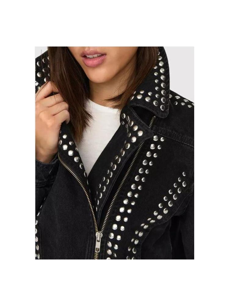 CAZADORA ONLY GILLA GRIS...